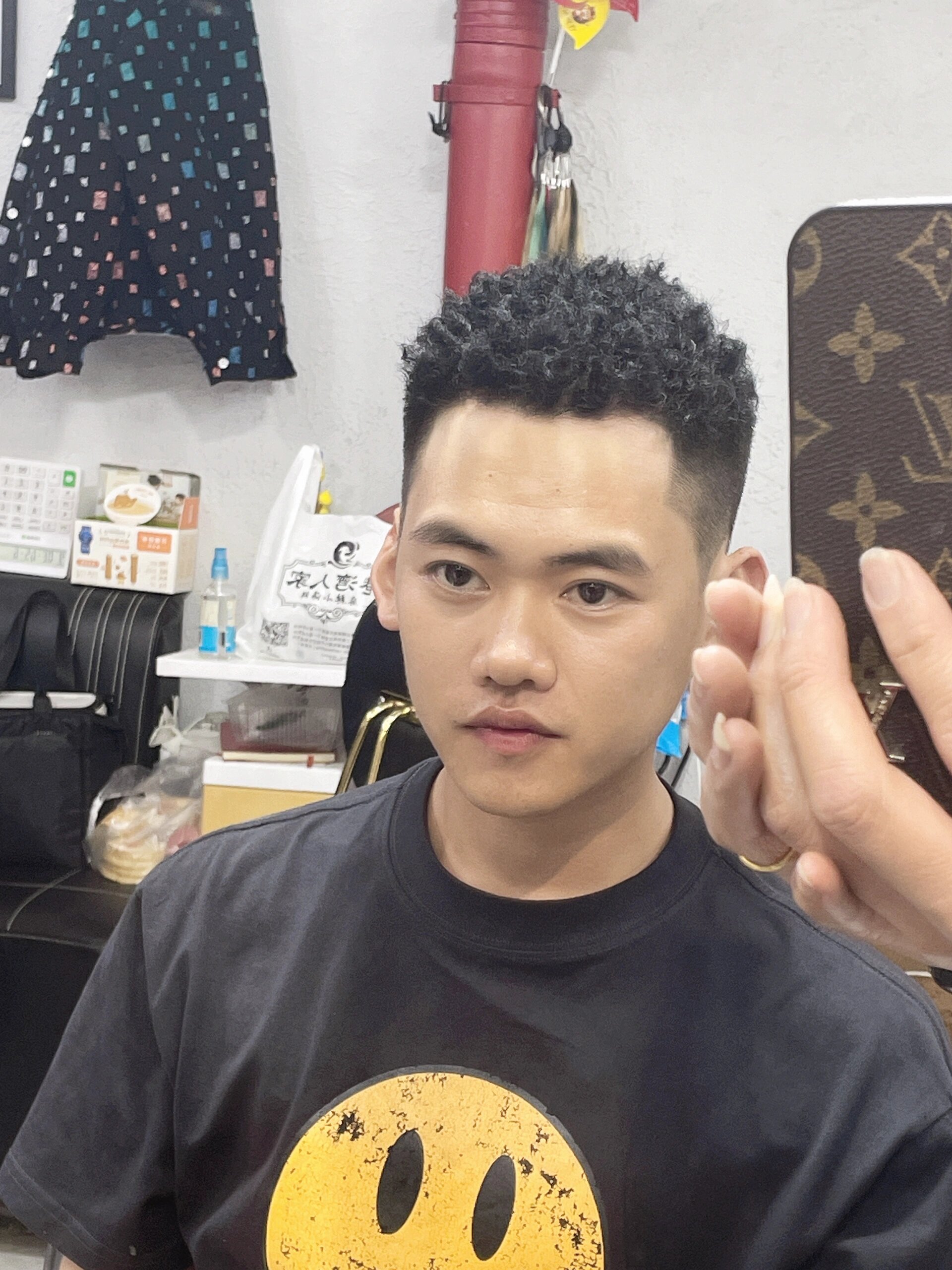 黑人烫 非洲烫 男生短发