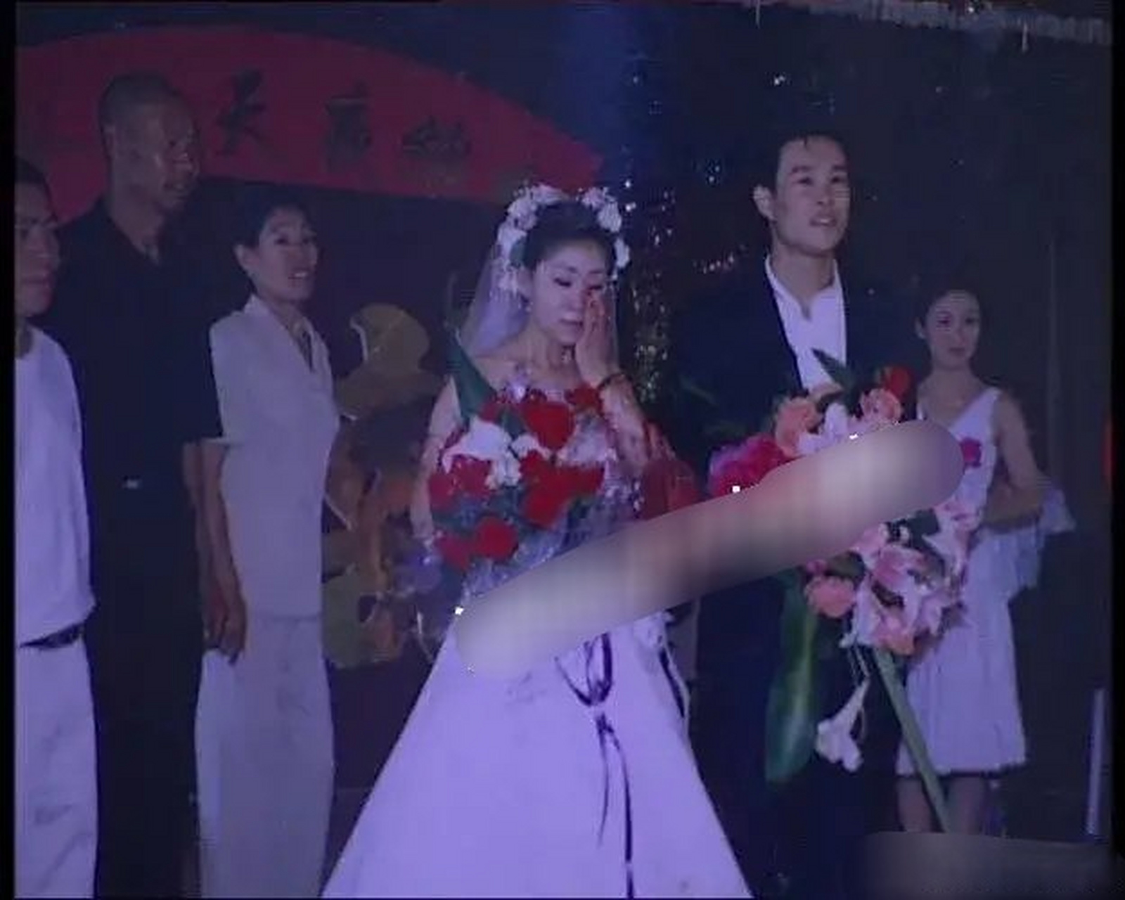 2005年,小沈阳婚礼现场时的照片