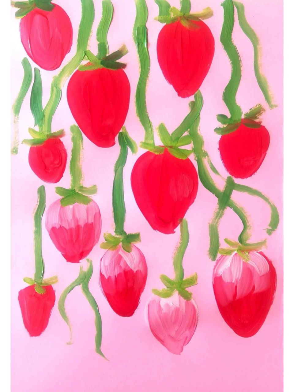 同类色学习之画草莓91