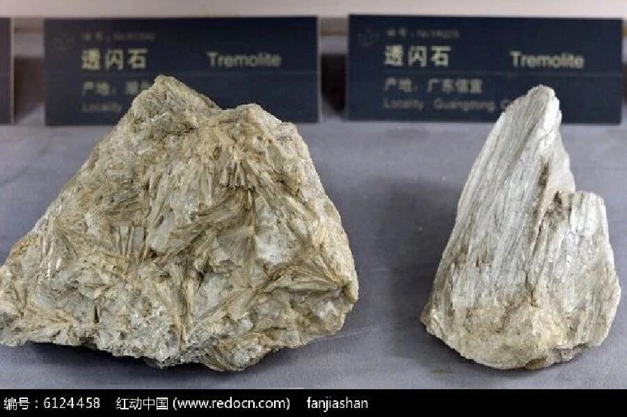 岩石矿物系列丨032 透闪石-阳起石 透闪石-阳起石 透闪石(角闪石变种)