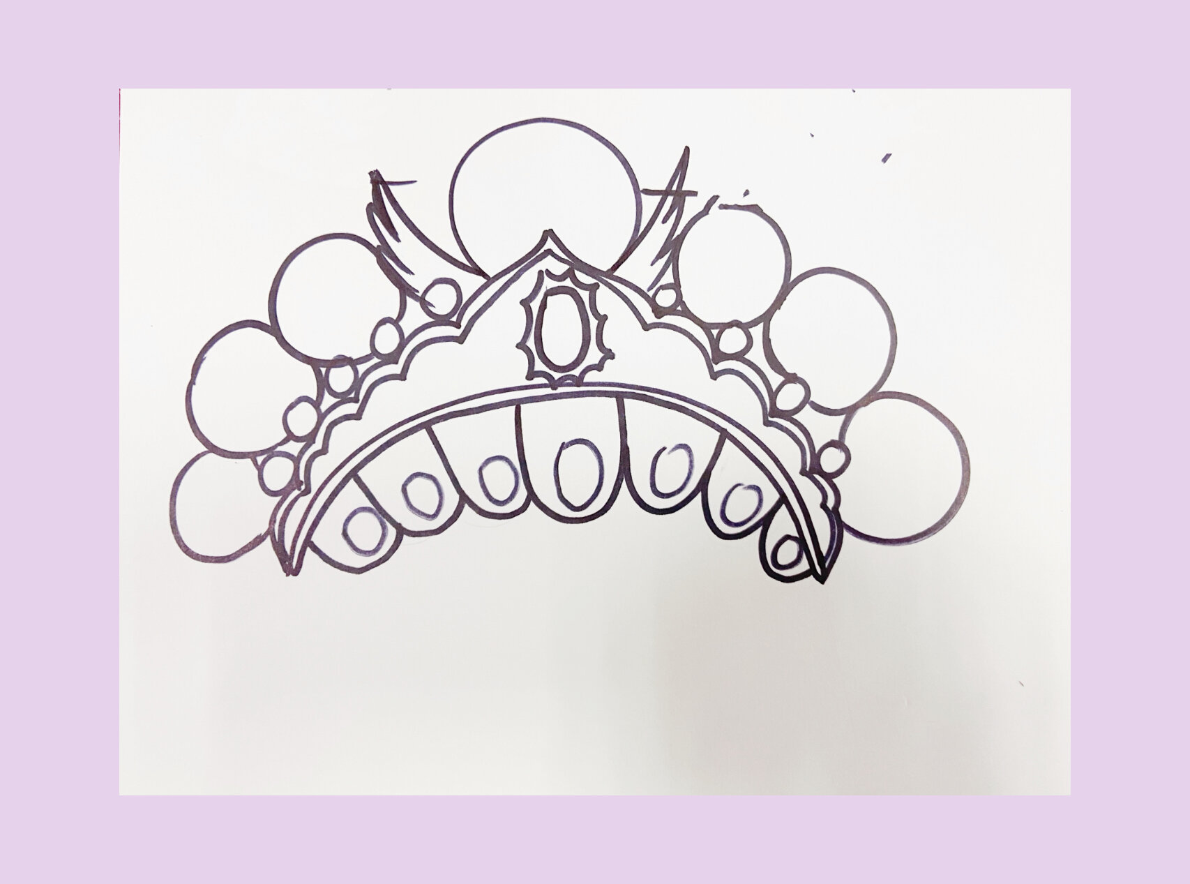 戏帽简笔画