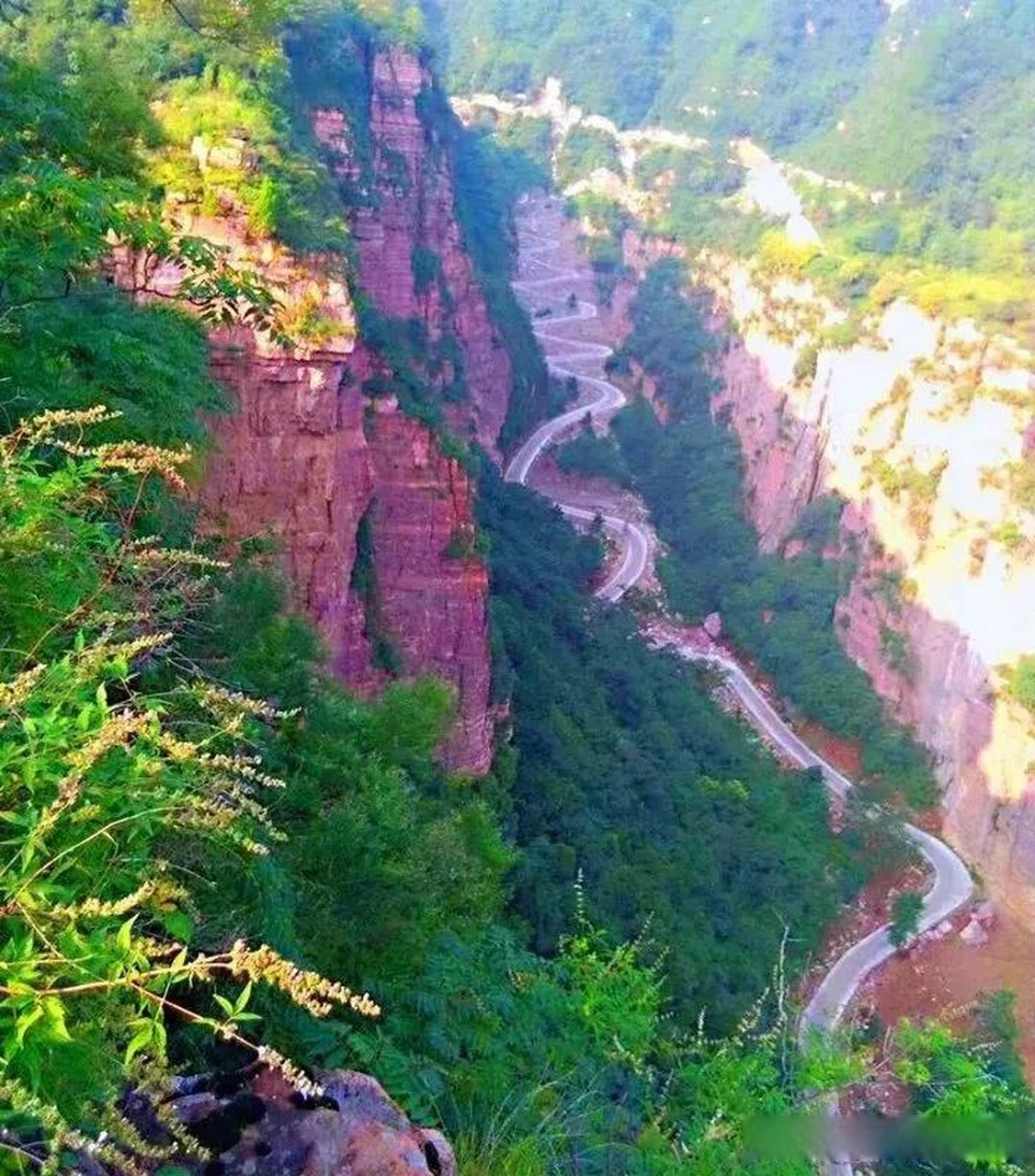 镜头里的秋日 今年暑假,河南新乡太行山景区对学生免门票,迎来了众多