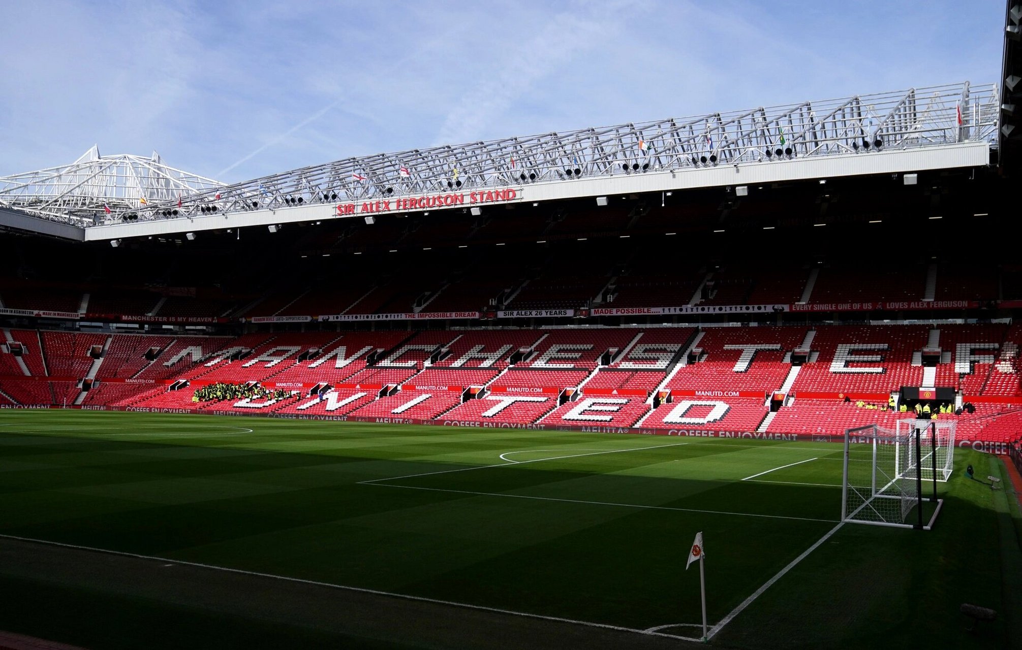 晒出我的主队球场# #曼联# #老特拉福德# #壁纸# #电脑壁纸