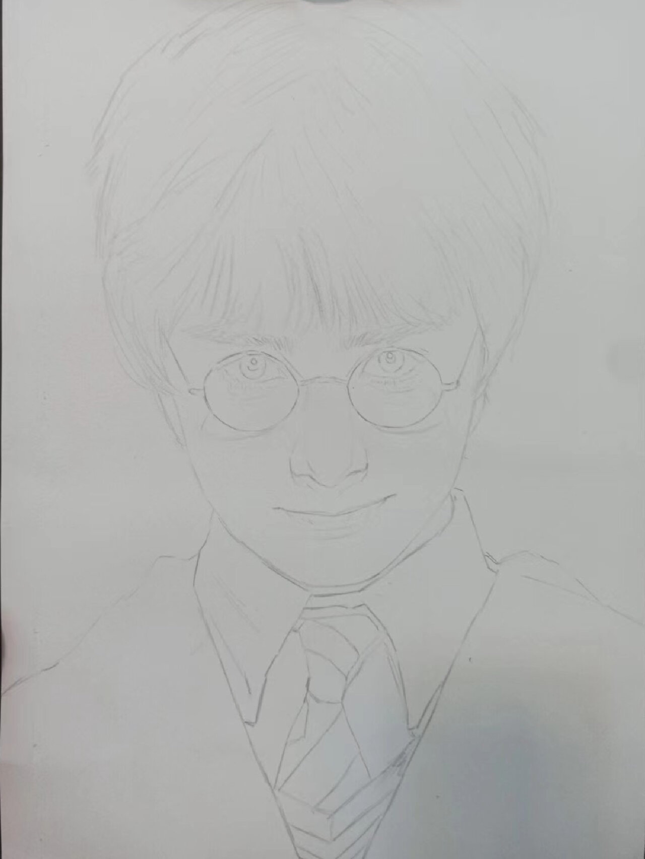 客稿 | 手绘肖像画(哈利波特)
