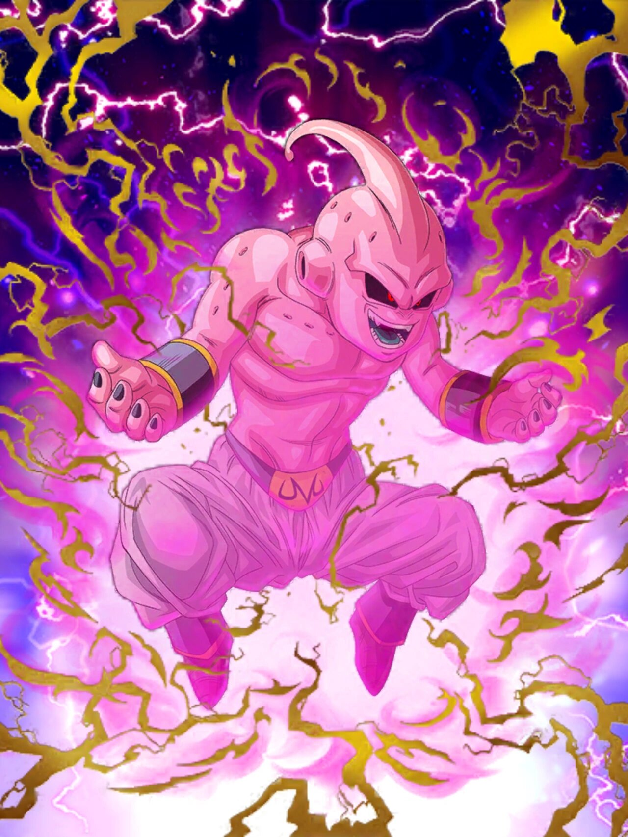 龙珠 ✪ 魔人布欧 majinboo 可爱的粉胖子 麻筋布