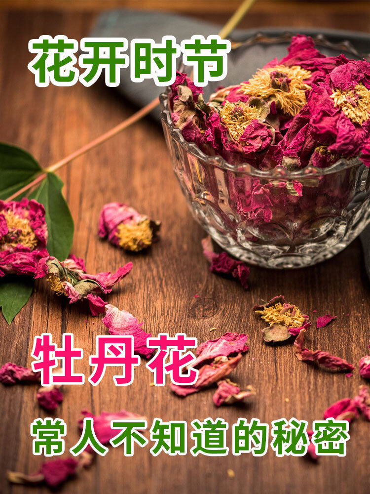 牡丹花竟有这样的功效?还能喝出健康人生!