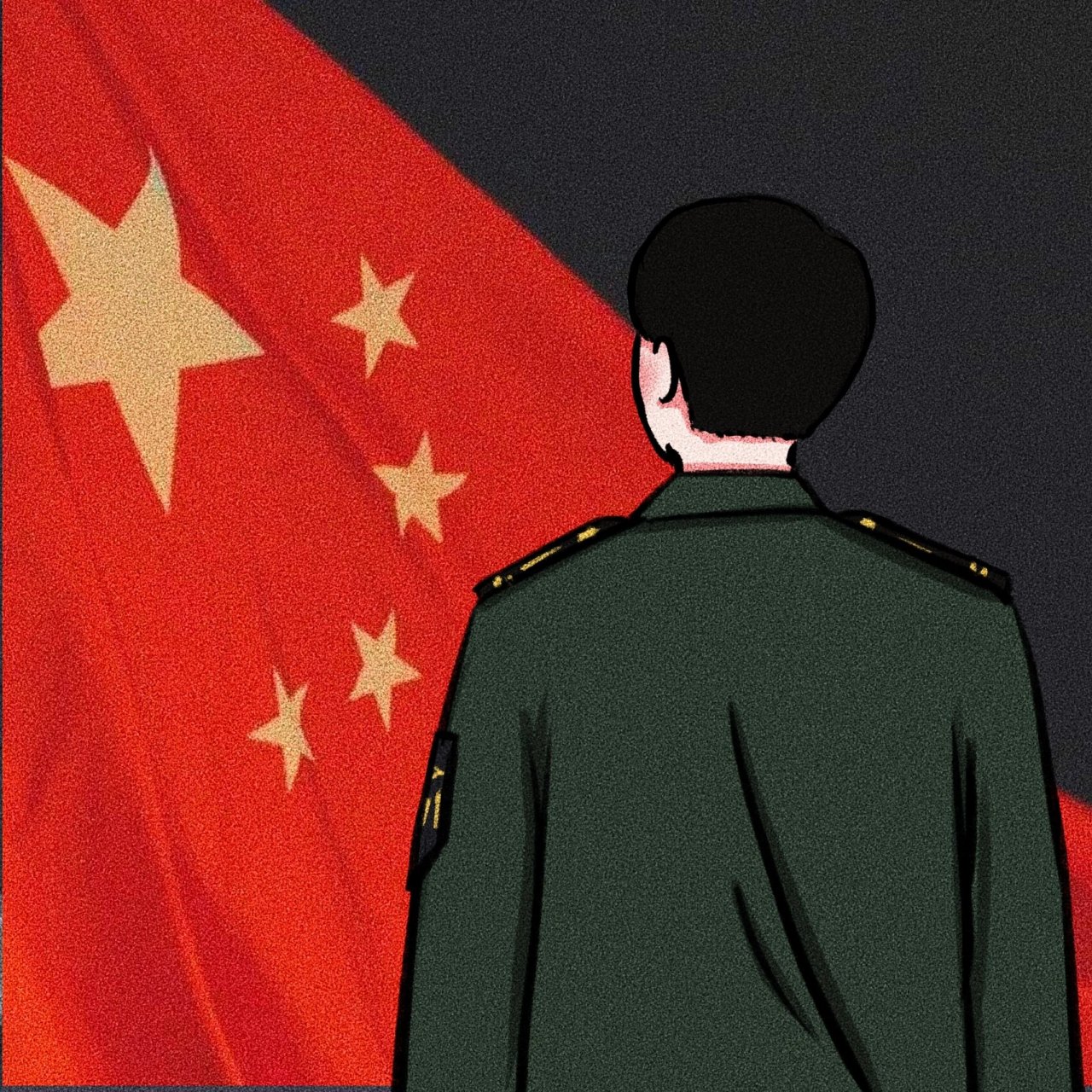 军恋情侣头像/说好了 等你回来为我披上婚纱 先是国家的 然后是我的