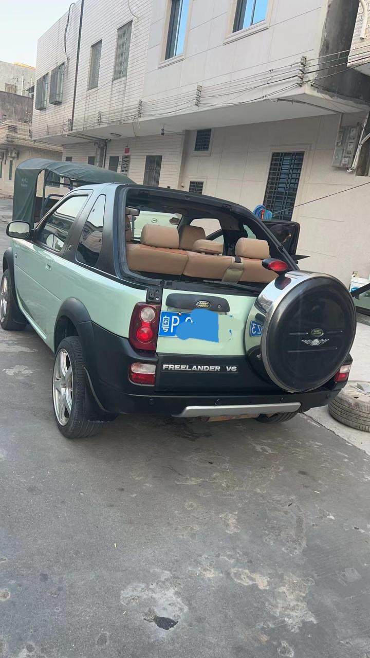 新到05年路虎第一代神行者也叫自由人三门敞篷限量版英国女皇狩猎座驾