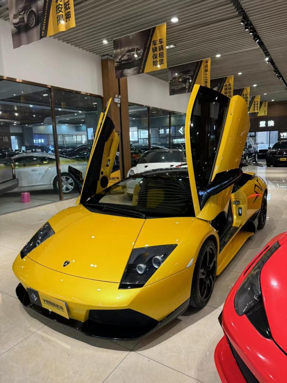 09年兰博基尼murcielago 640-4蝙蝠 全车原版 碳纤维车身 仅行驶1万多