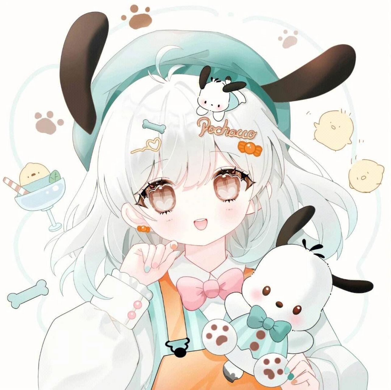 三丽鸥拟人系列头像又来啦这次画风超可爱 你们喜欢哪个三丽欧人物呢?