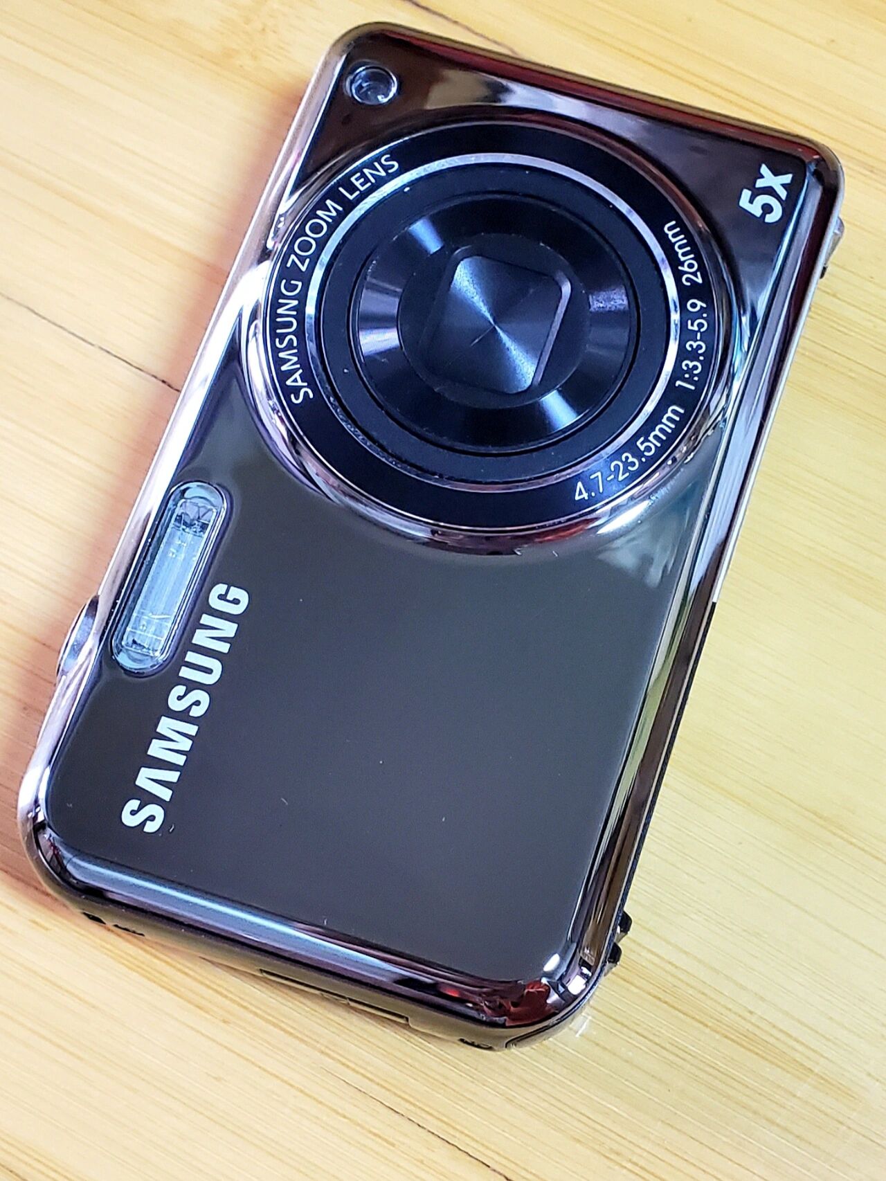 三星pl120 ccd卡片机 自拍相机 99成新准新机.