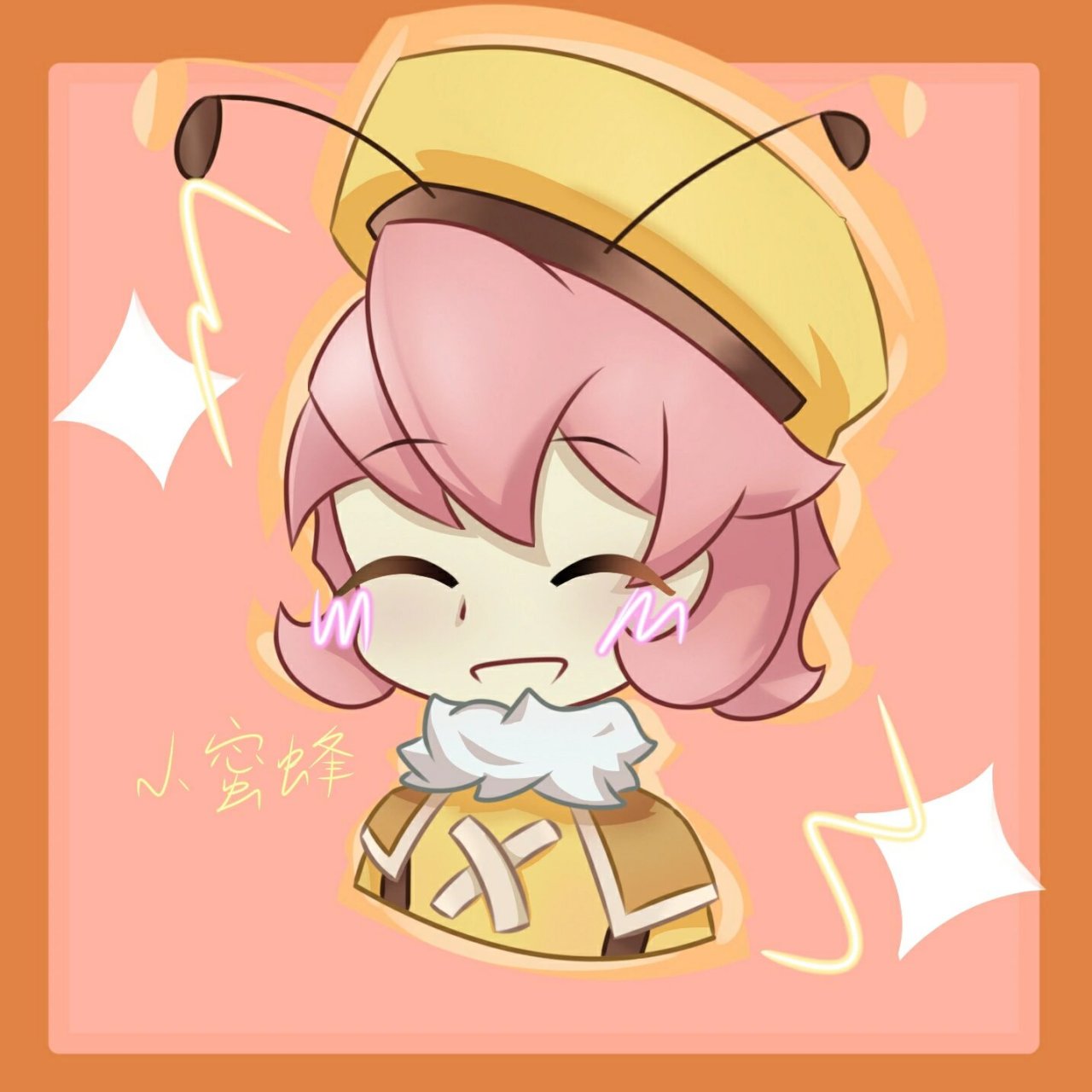 小蜜蜂拟人(可当头像