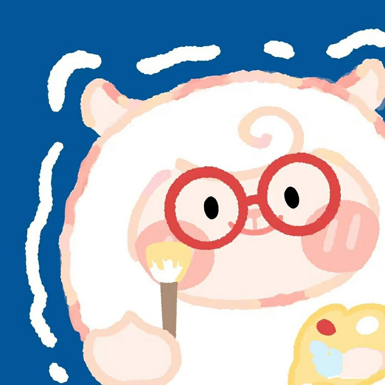 好可爱的冬日老娘们儿头像02