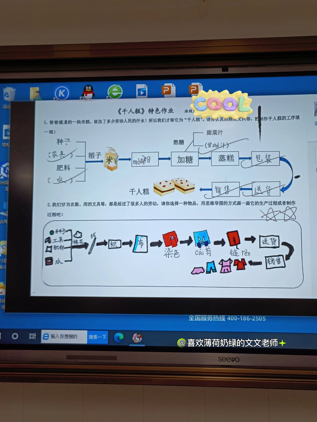 千人糕简笔画图片