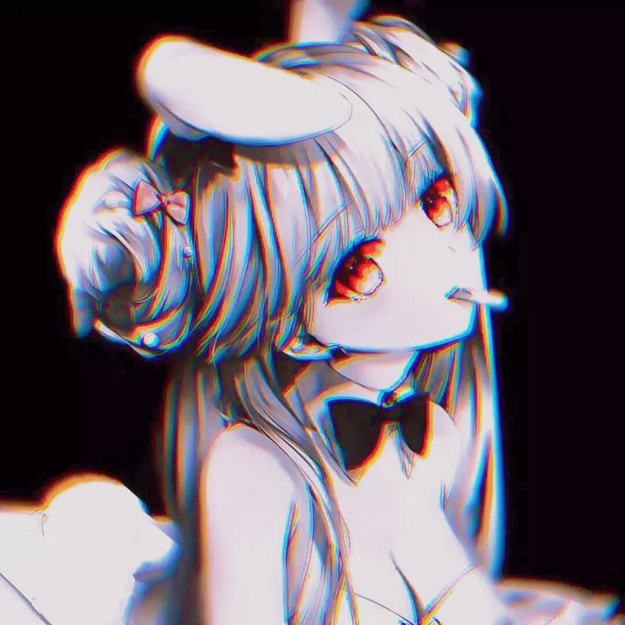 动漫女头 / 暗黑丧系黑白动漫女生头像 动漫女头 / 暗黑丧系黑白动漫