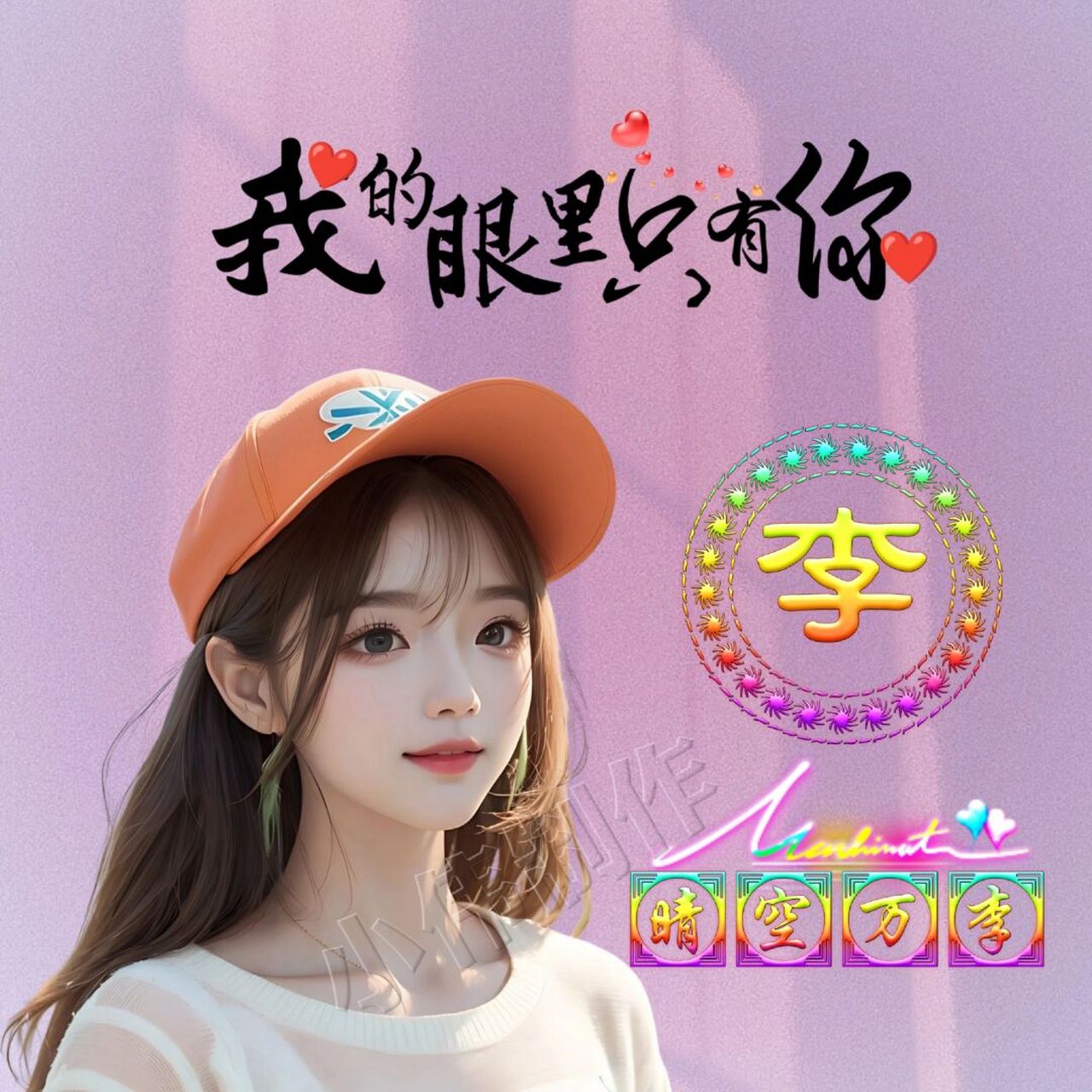 【姓氏头像】自制文字素材 #姓氏头像# #专属姓氏头像# #姓氏头像定制