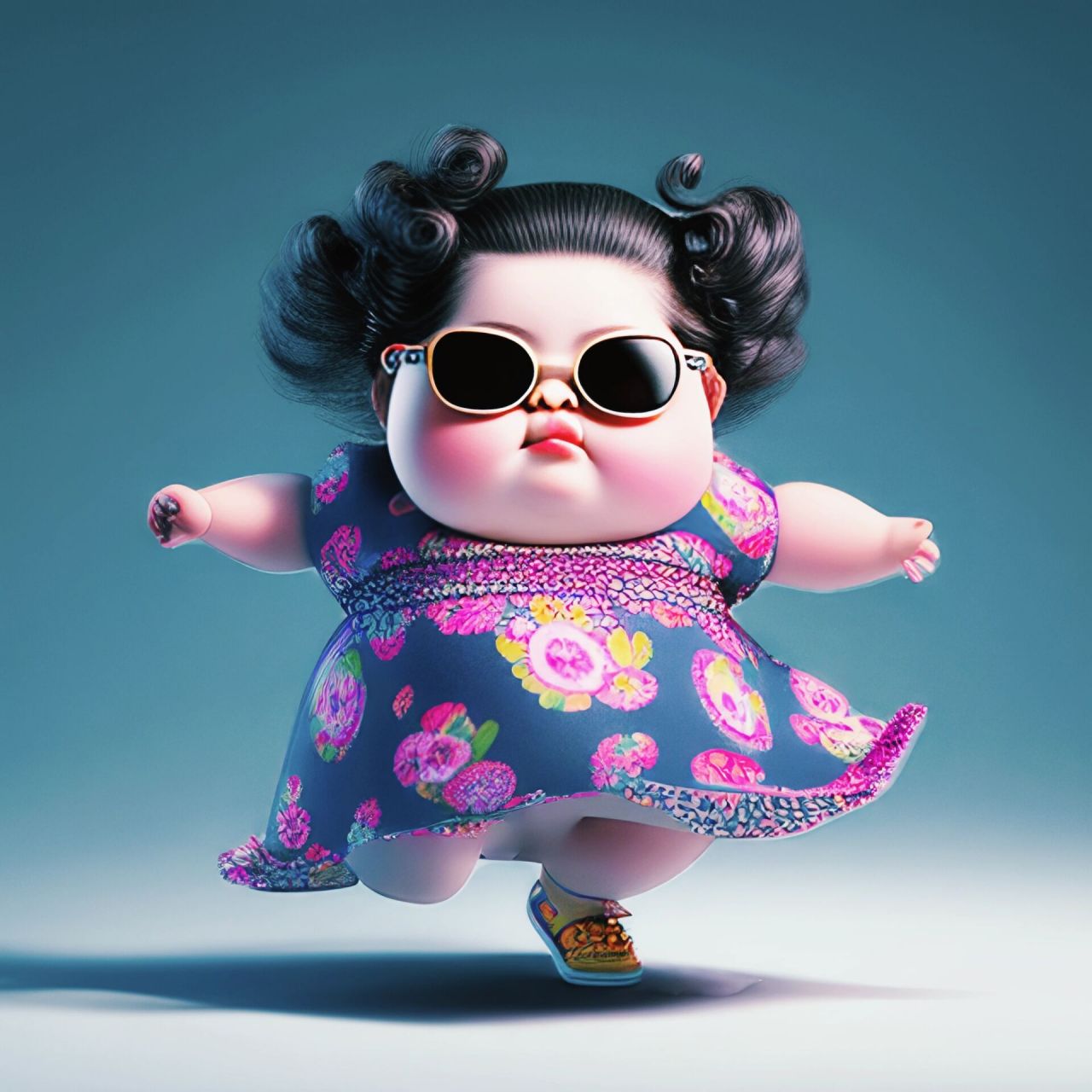 热爱生活的胖妹 现在的生活虽然一团糟 	 但依然勇敢 疯狂的挚爱每