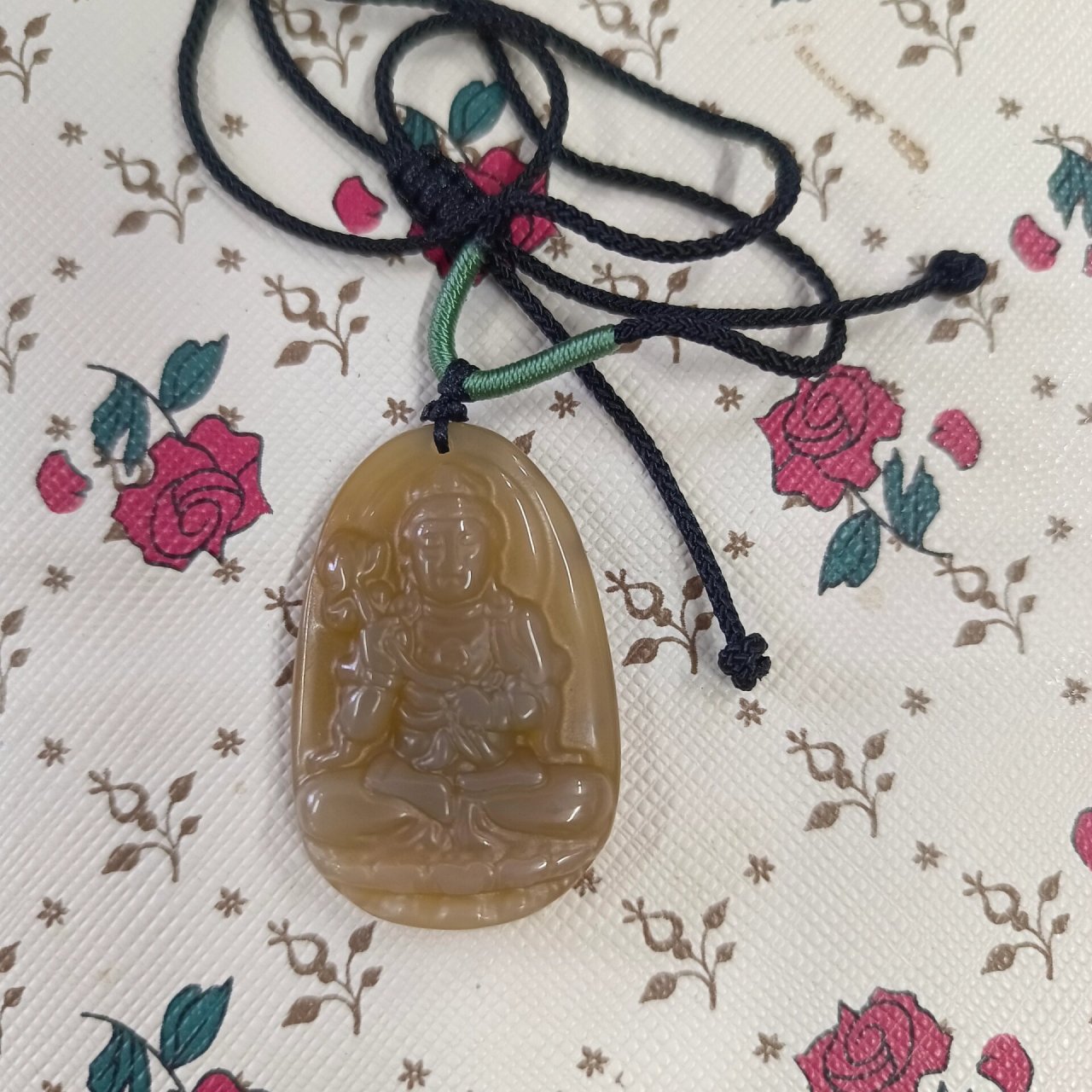 79 属相马守护神 大势至菩萨 玛瑙老料,属马的带,半包