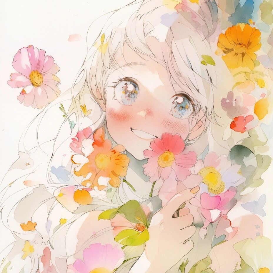 治愈系|花姑娘头像