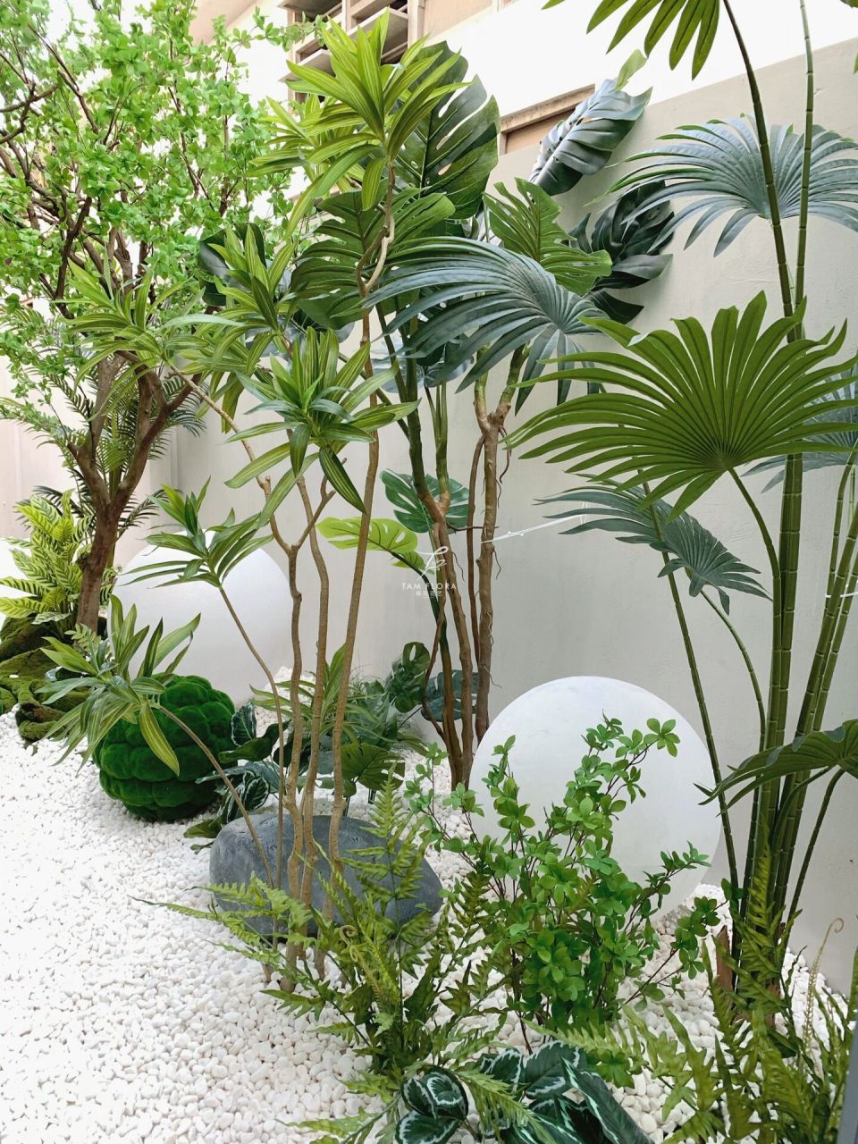 绿植造景来了 露台仿真绿植造景 手机直出图～ 沉浸式感受一大片阳台