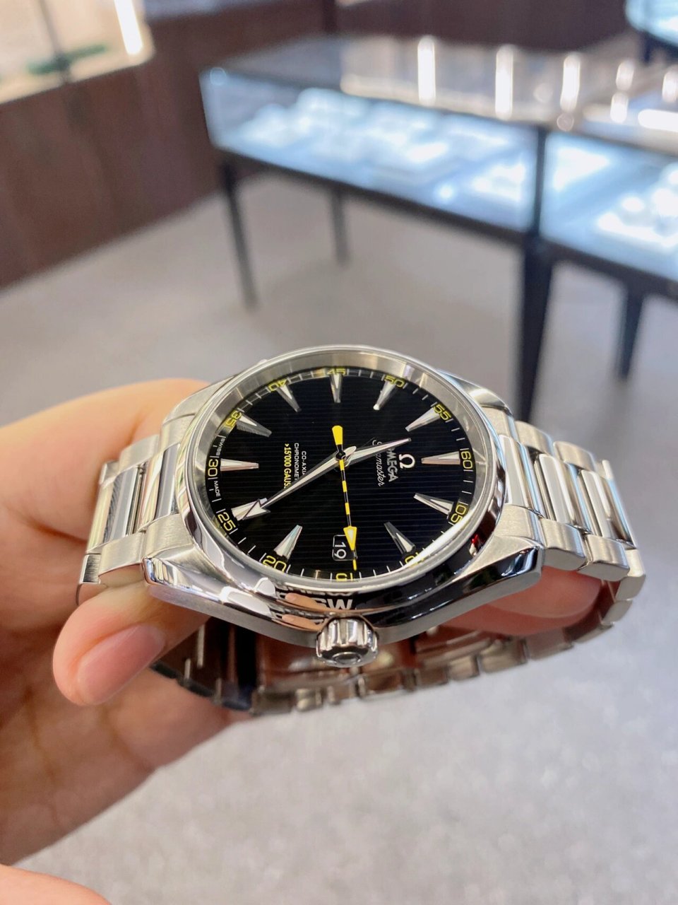 欧米茄海马150  大黄蜂 欧米茄热门男表 海马系列 表径41.