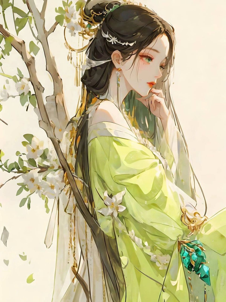 古风人物/动漫/素材分享 #画画的日常# #笔记灵感# 一组很仙的古风