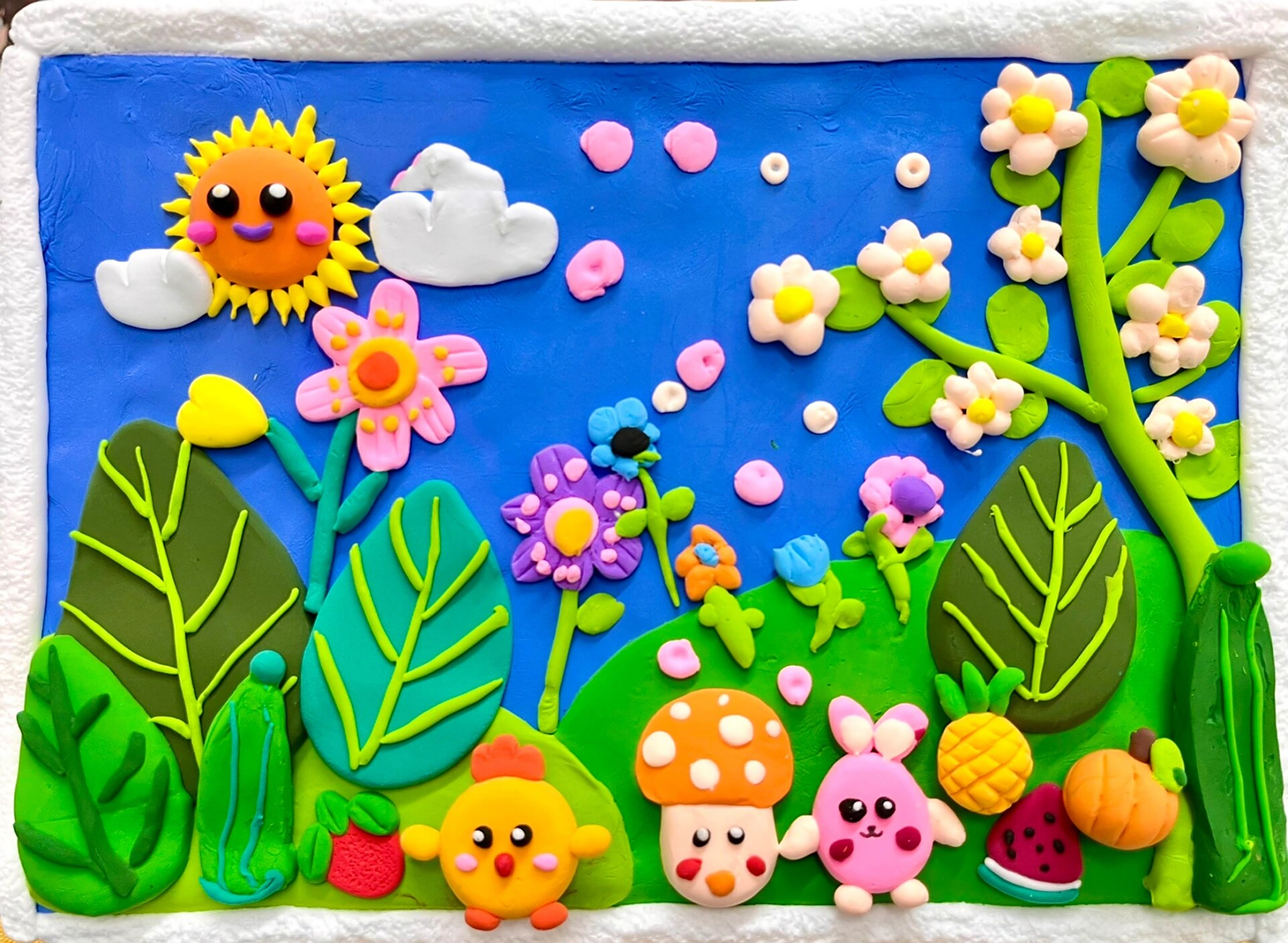 粘土手工# #超轻粘土# #粘土# #手工# #我的粘土世界# #画画# #手绘