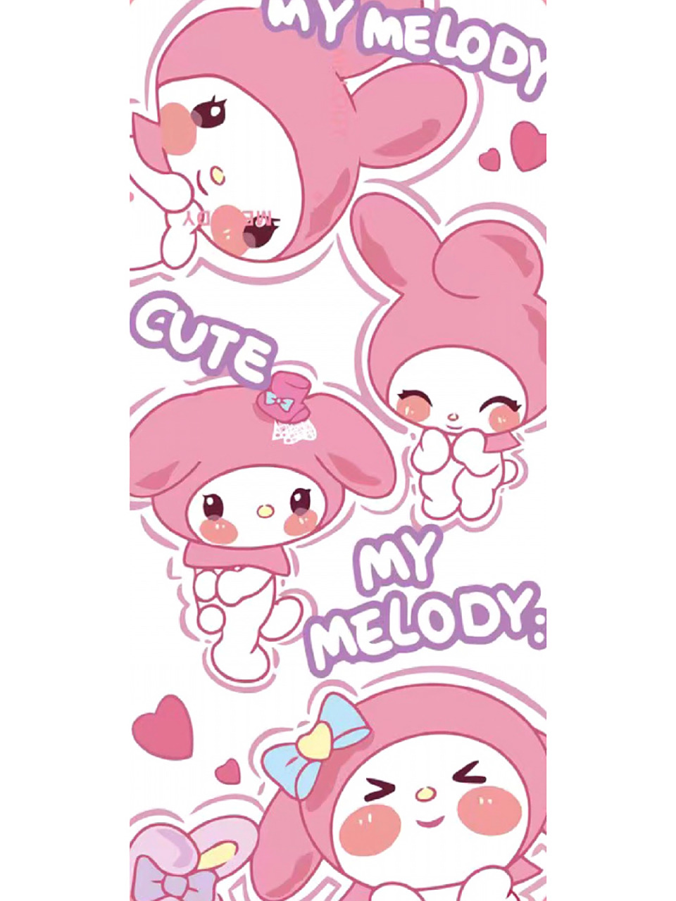 手机壁纸|超可爱的美乐蒂壁纸来啦! 粉粉嫩嫩的美乐蒂壁纸来啦!