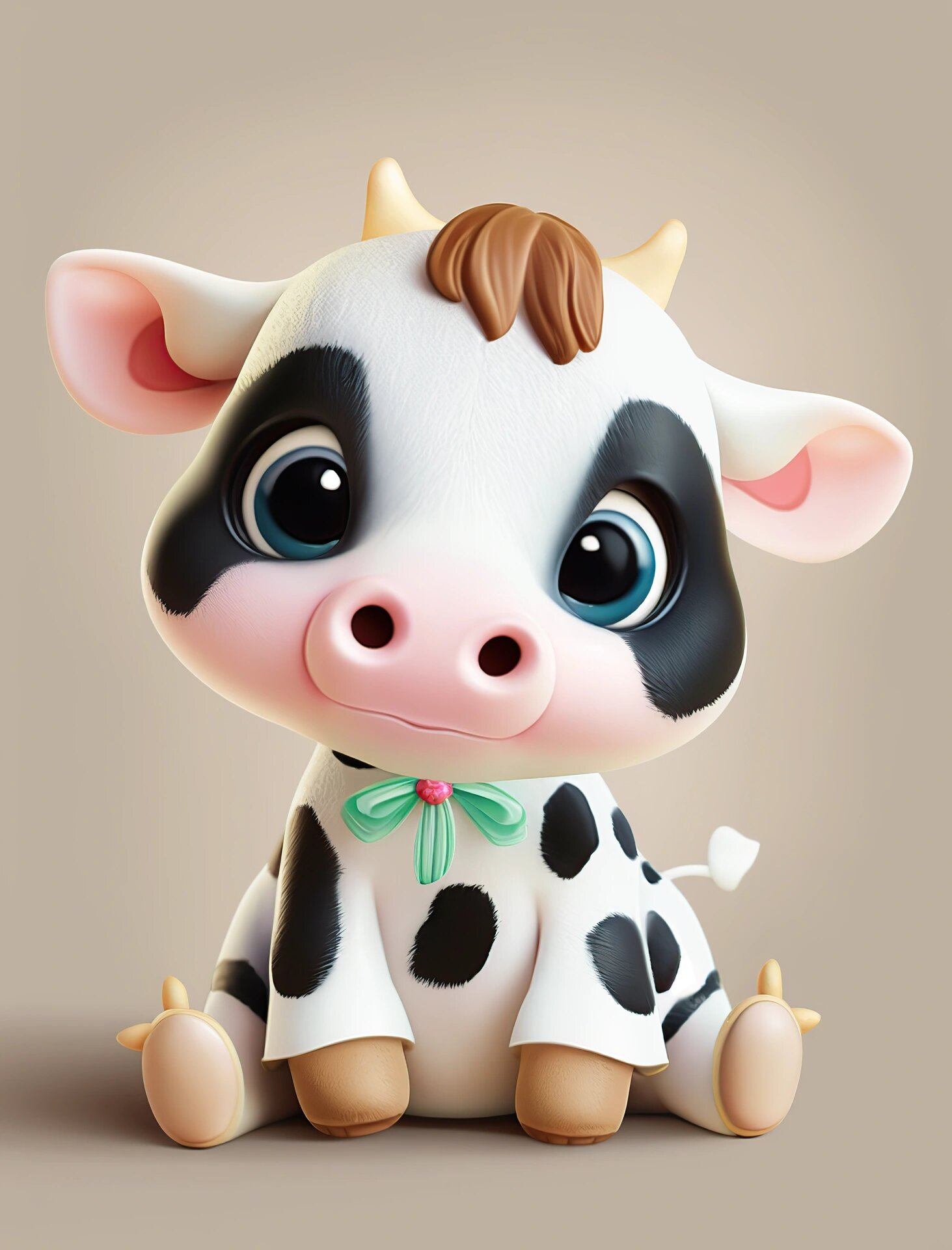 可爱的小奶牛来了