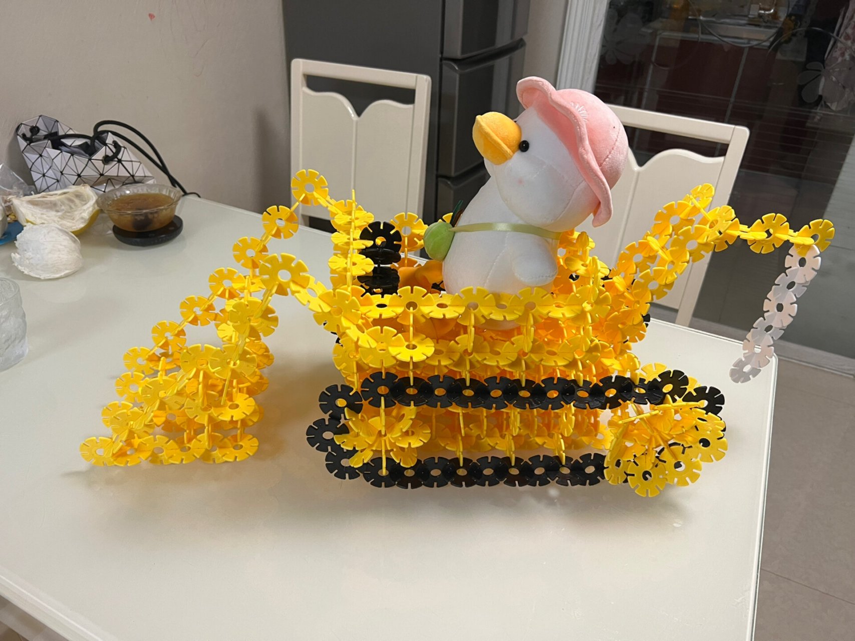 雪花片拼装之汪汪队挖掘机