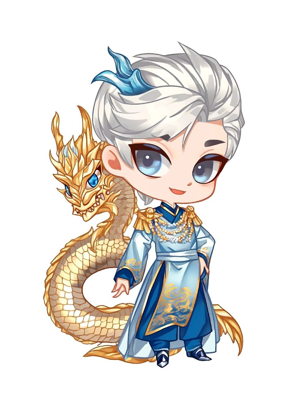 q版古风二次元龙拟人(男生版) #搞的就是艺术# #夏日滤镜# #搞的就是