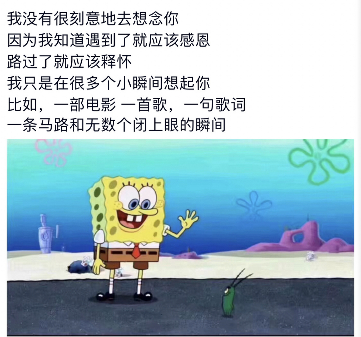海绵宝宝惊艳热评句 #海绵宝宝