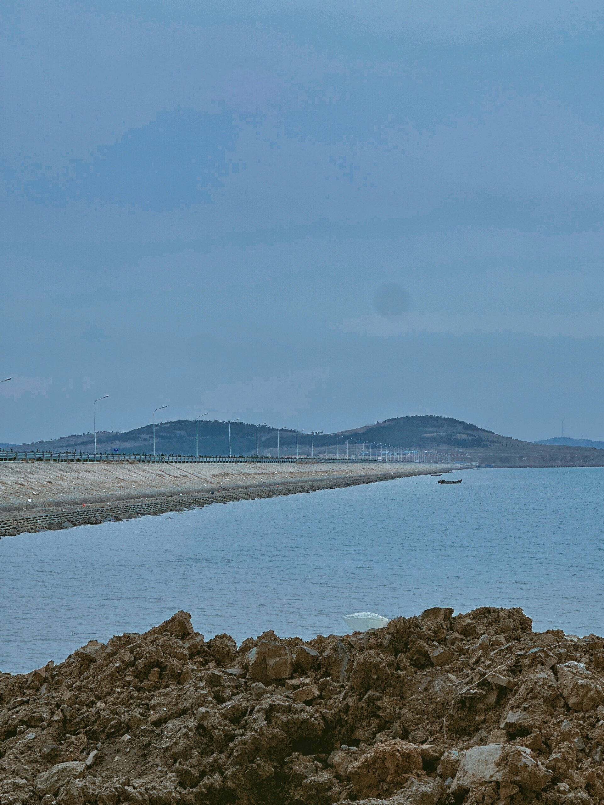 上帝之门,一不小心去外地了 丁字湾跨海大桥 南起即墨