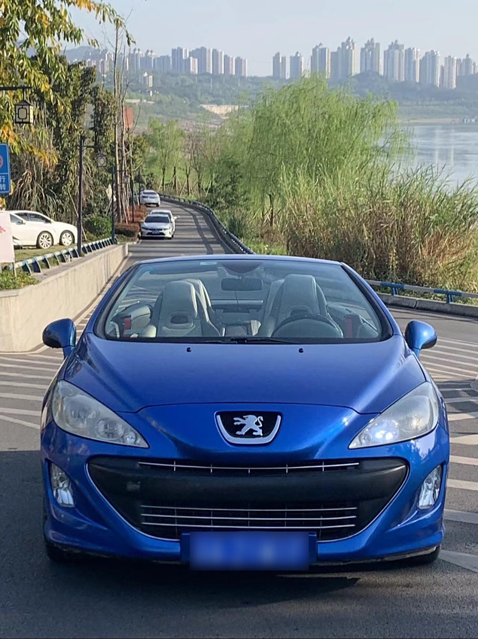 10年进口标致308cc硬顶敞篷小跑车 1.