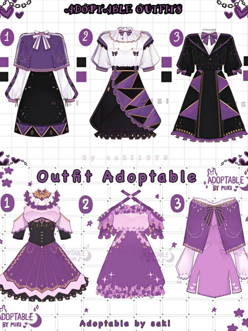 素材再也不用到处找啦,快给你oc换套美美的衣服吧 02020202