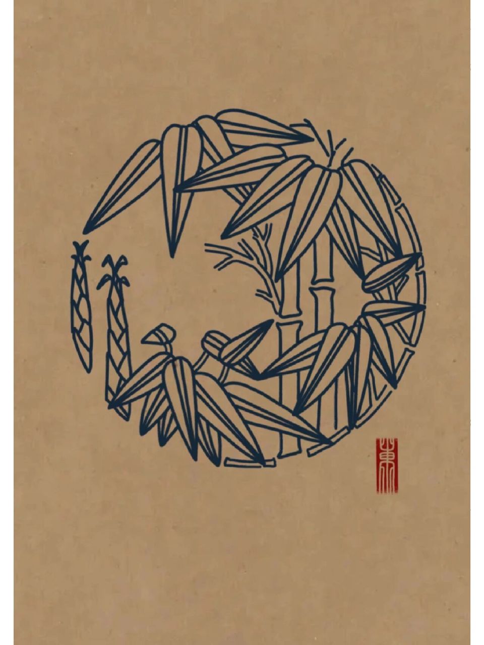 传统图案纹样‖竹与竹的雅称 二零二三年二月十五日    晴 	 〖竹纹