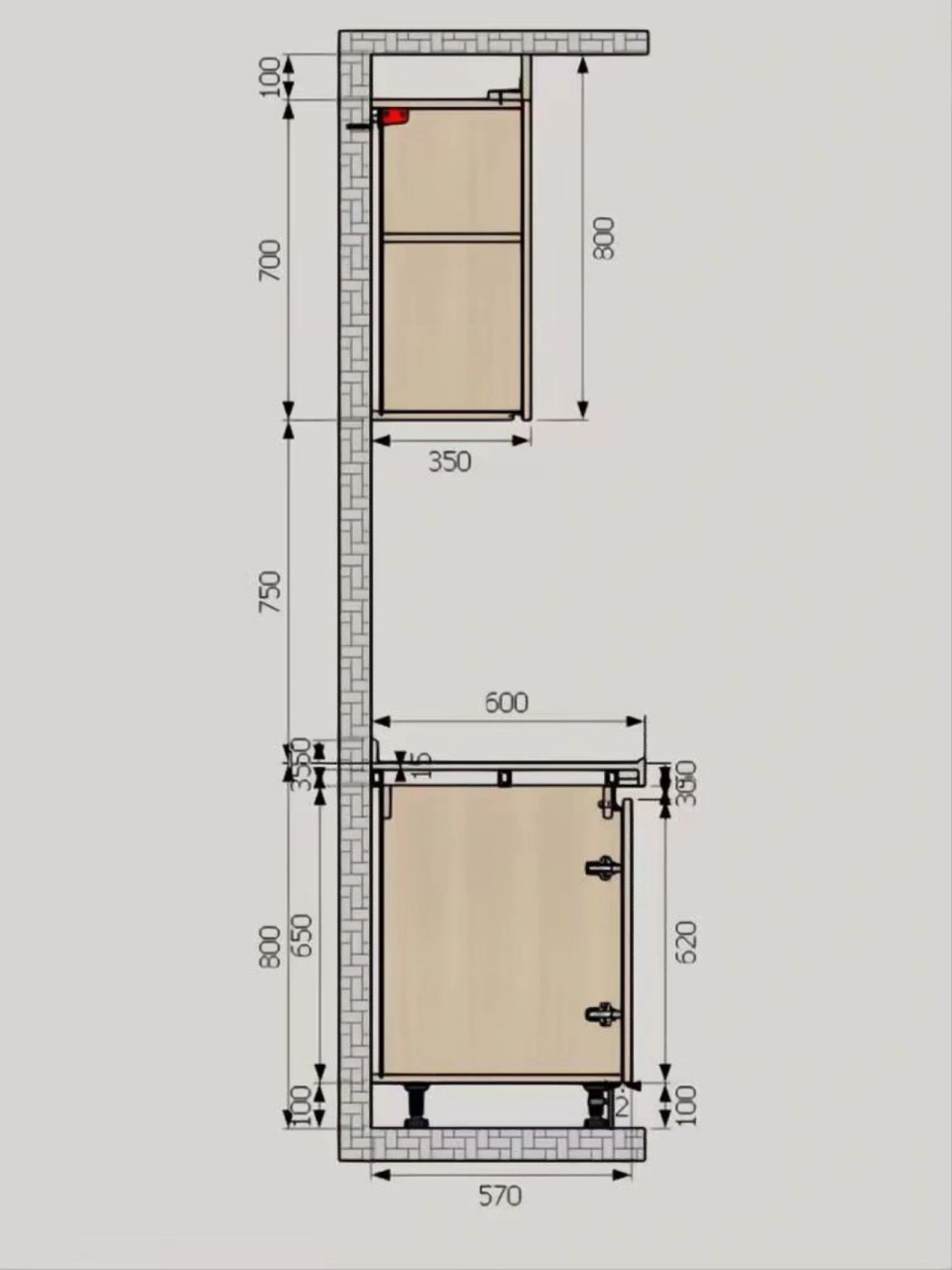 天津全屋定制|攻略73橱柜工艺图地柜77吊柜 橱柜地柜和橱柜吊柜侧