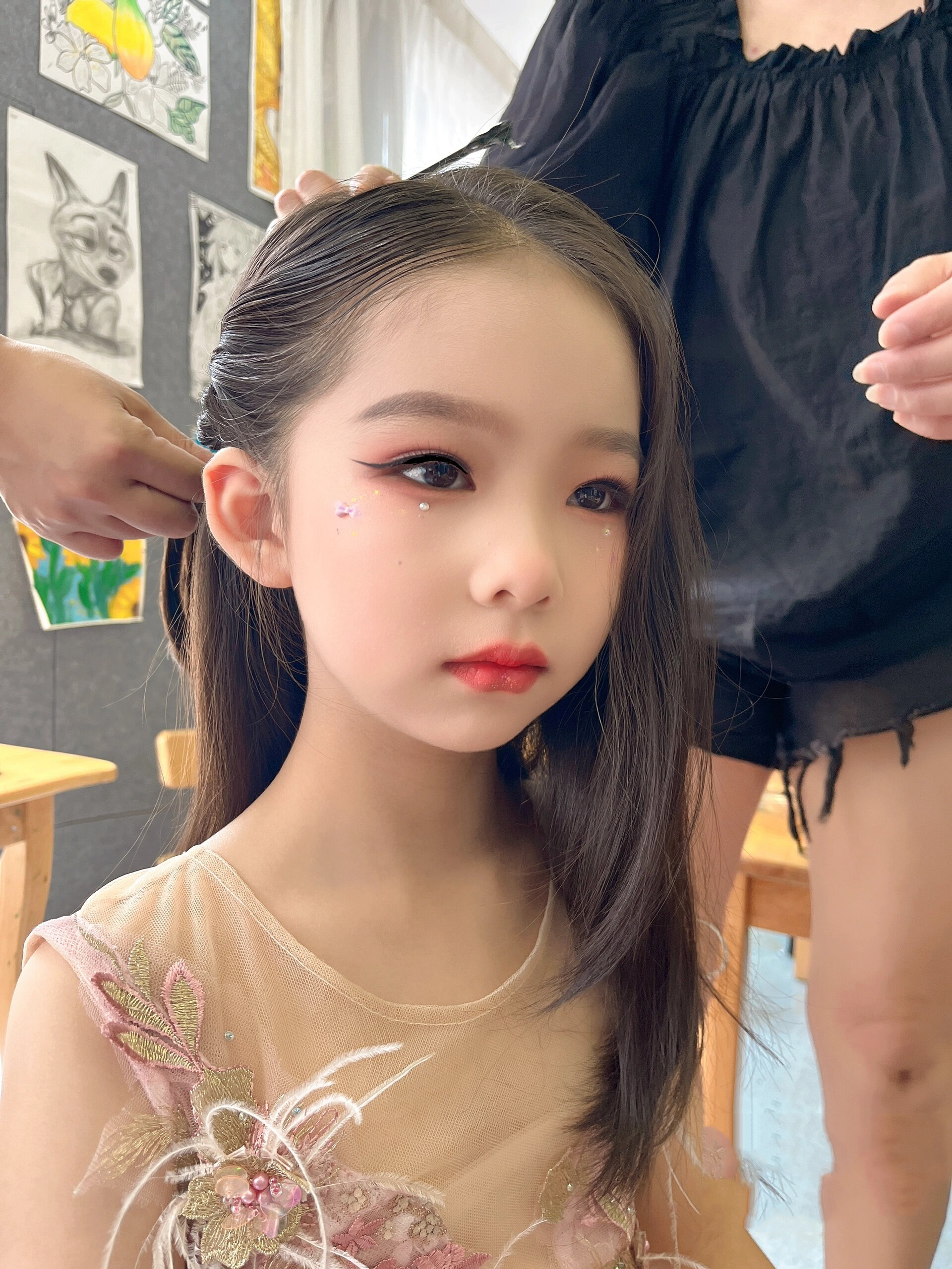 儿童舞台妆