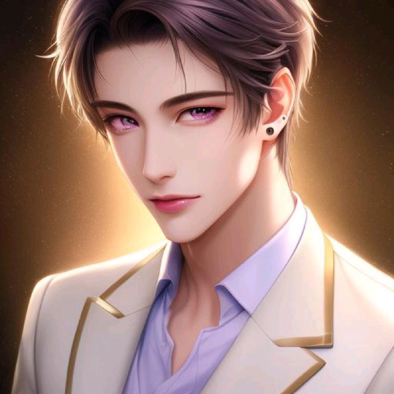 glow男头像关键词(少年感) 精美cg,帅哥 少年,韩式碎盖,桃花眼