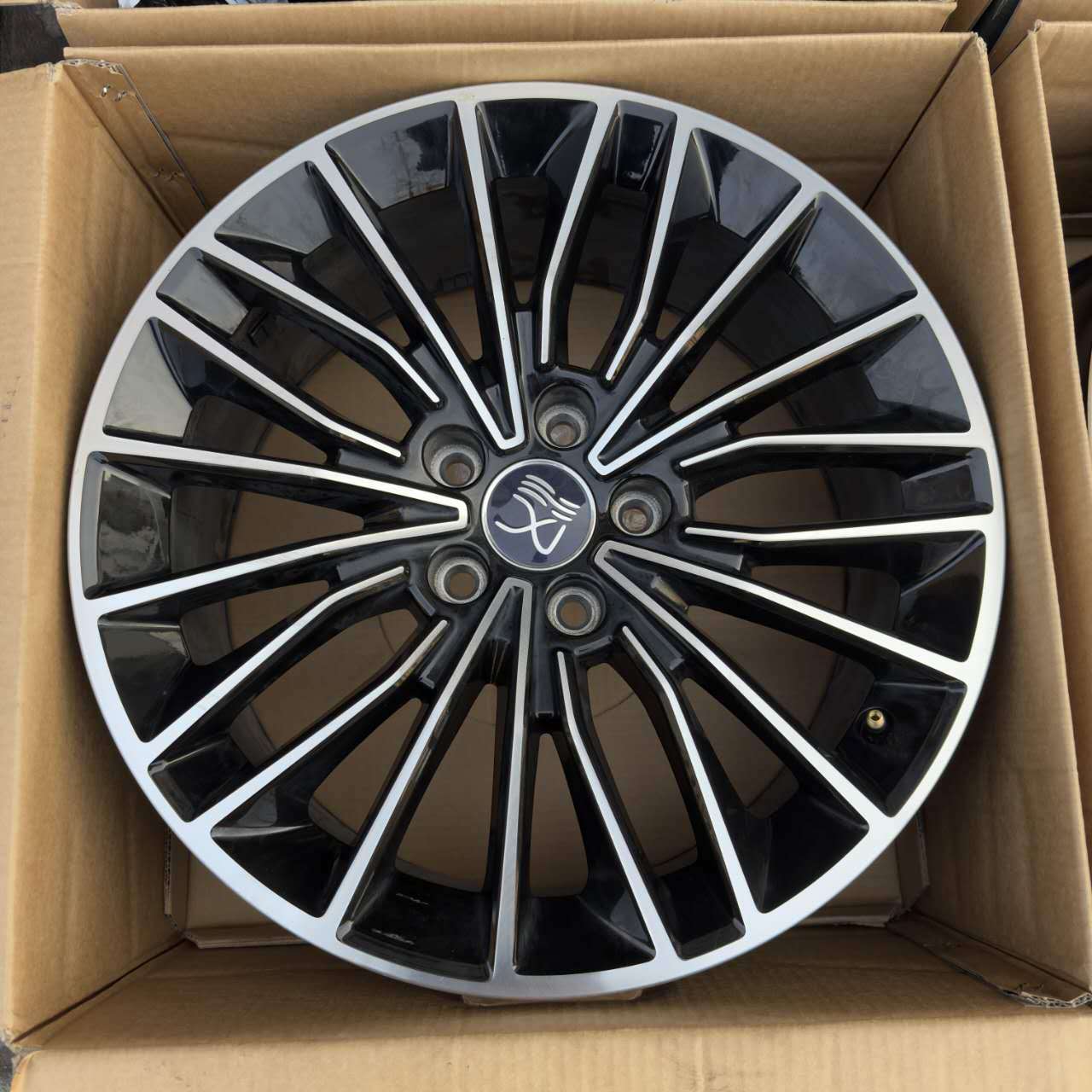 比亚迪汉ev轮毂19寸原装新车拆冠军版超长续航版尊贵型原厂 实物实拍