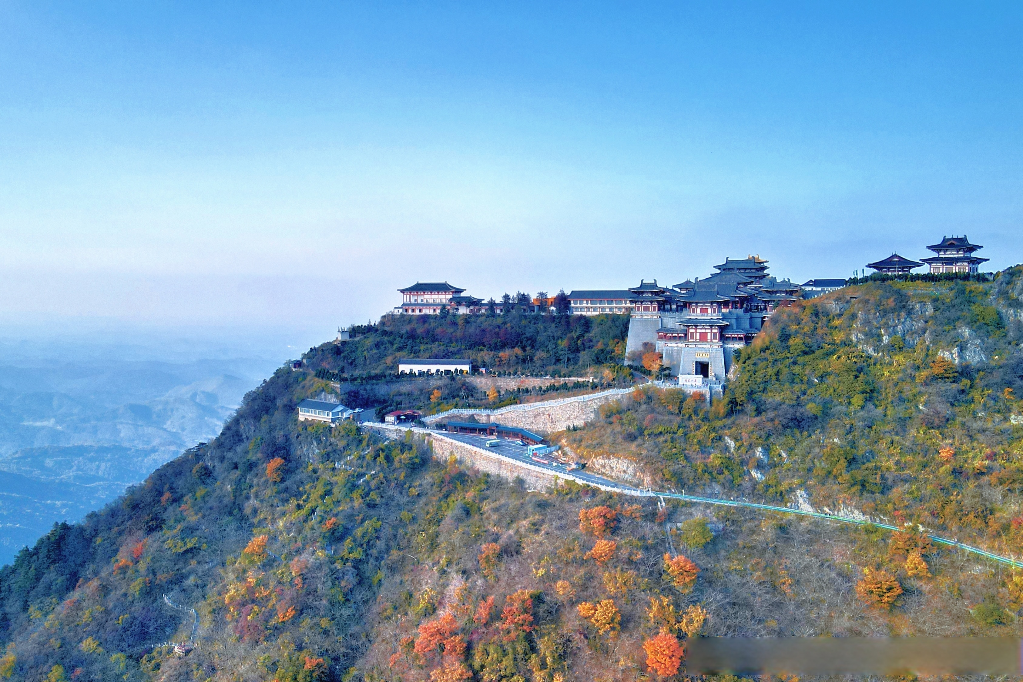 洪山景区湖北随州图片洪顶山景区宝珠峰大洪山金顶风景图片临县宝珠山