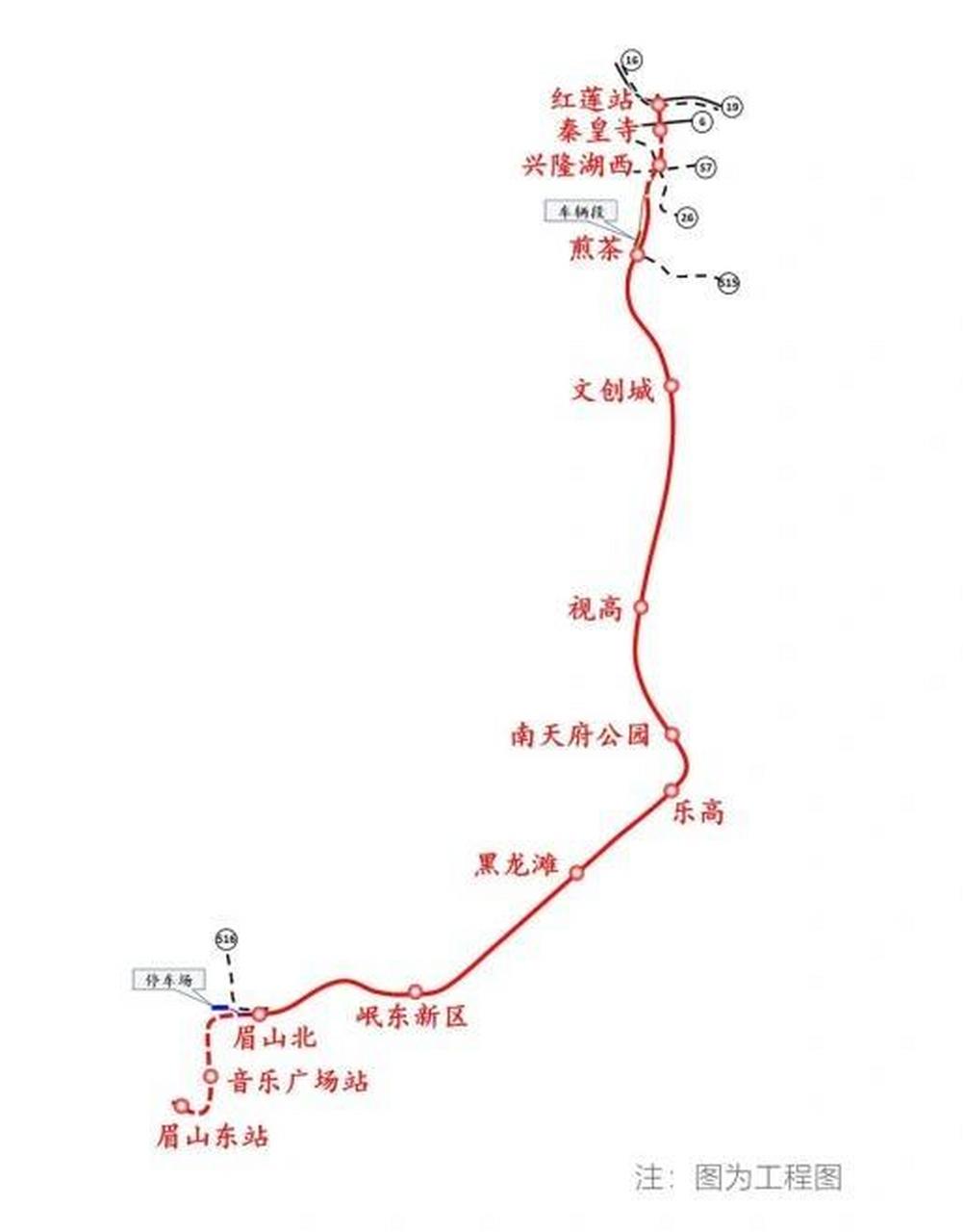 成都最新地铁地图2022图片