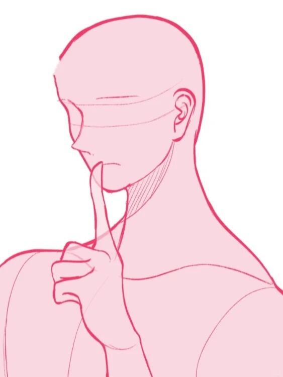 禁欲系美人"嘘~"