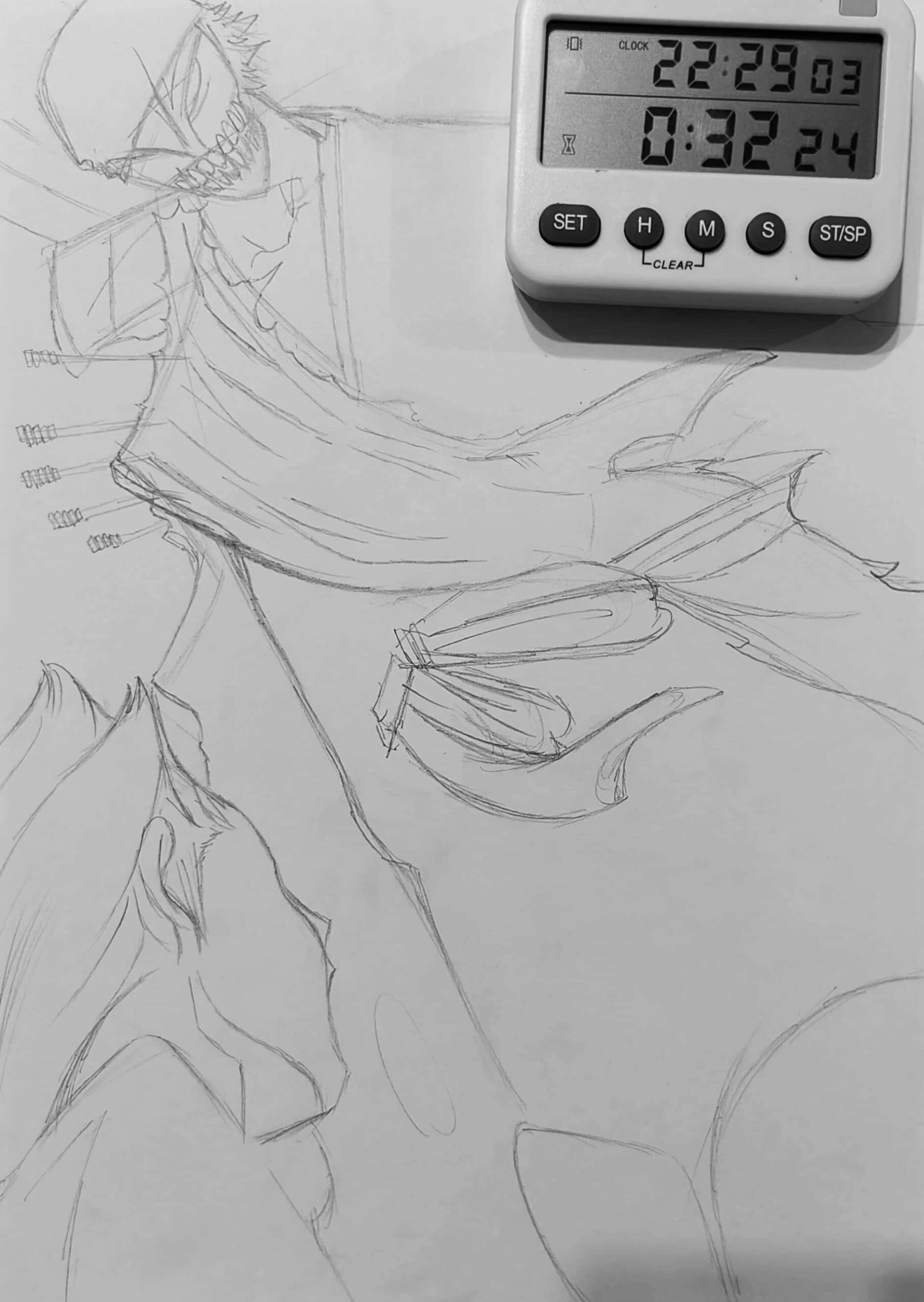 死神手绘|黑崎一护94虚面 用时两小时14分,你的白色情人——虚面一