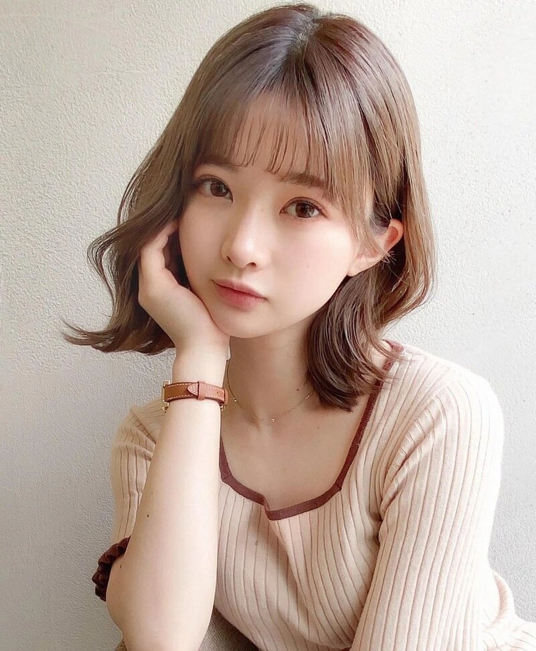 适合女生9款 2022流行短发 9款流行的韩式短发造型 找了些长度适合大