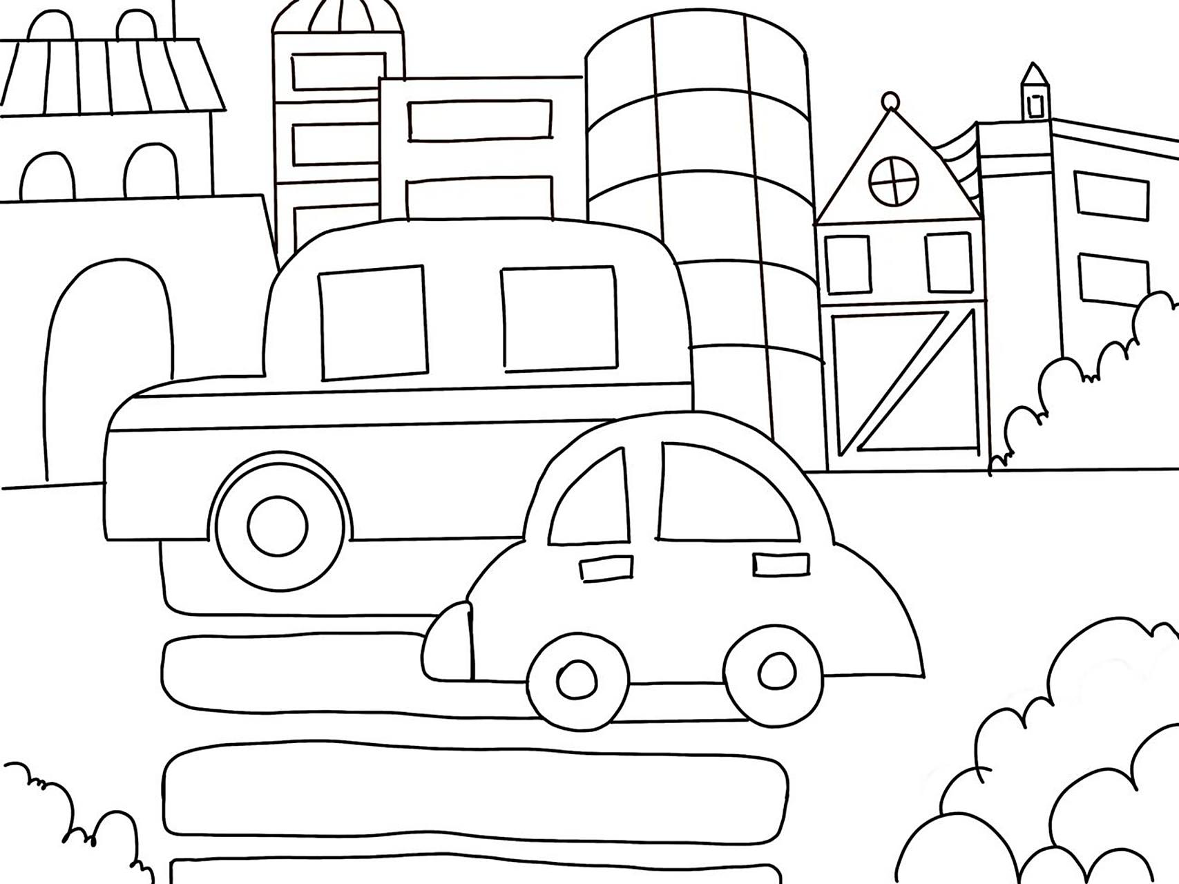 三,《美丽的城市》(场景篇) 要求:通过城市景观的合理布局,组织画面