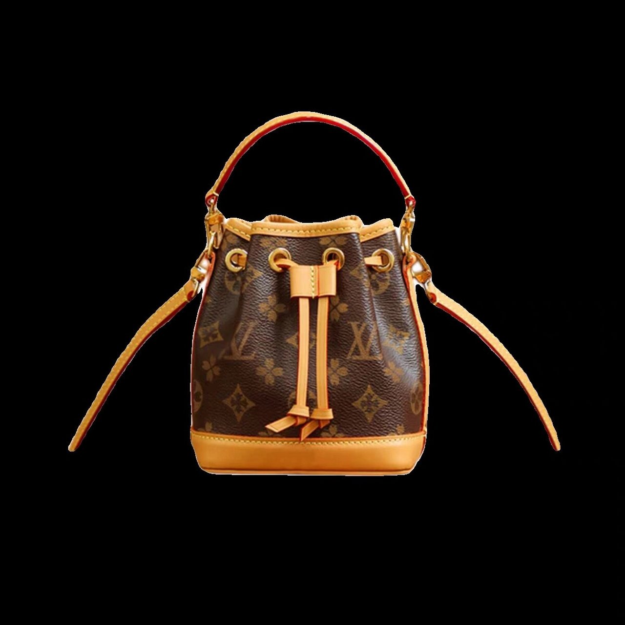 lv2023新款真皮女包老花抽带水桶包百 lv2023新款真皮女包老花抽带