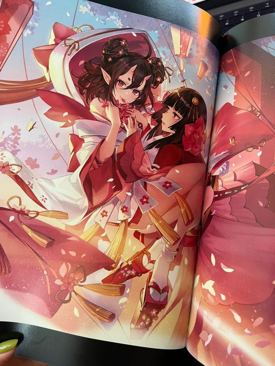 插画书画集推荐|《花姬》双人典藏插画集 -适合收藏