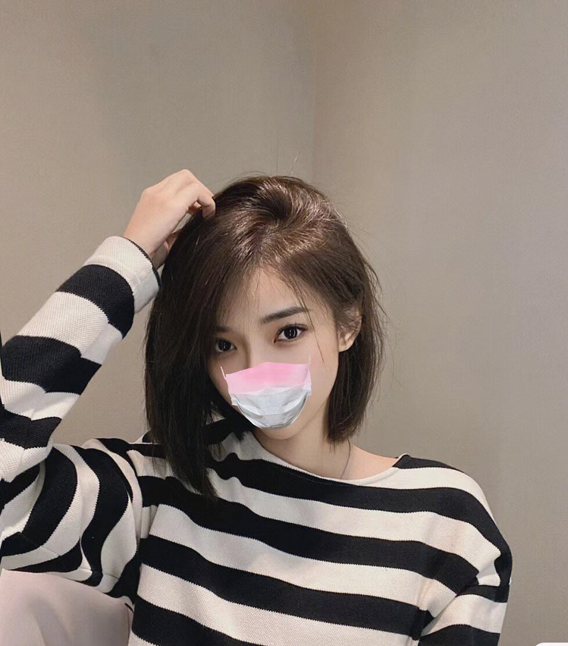 微胖圆脸女生～剪完好看到跺脚的少女感短发 √√长度在脖子位置 根据