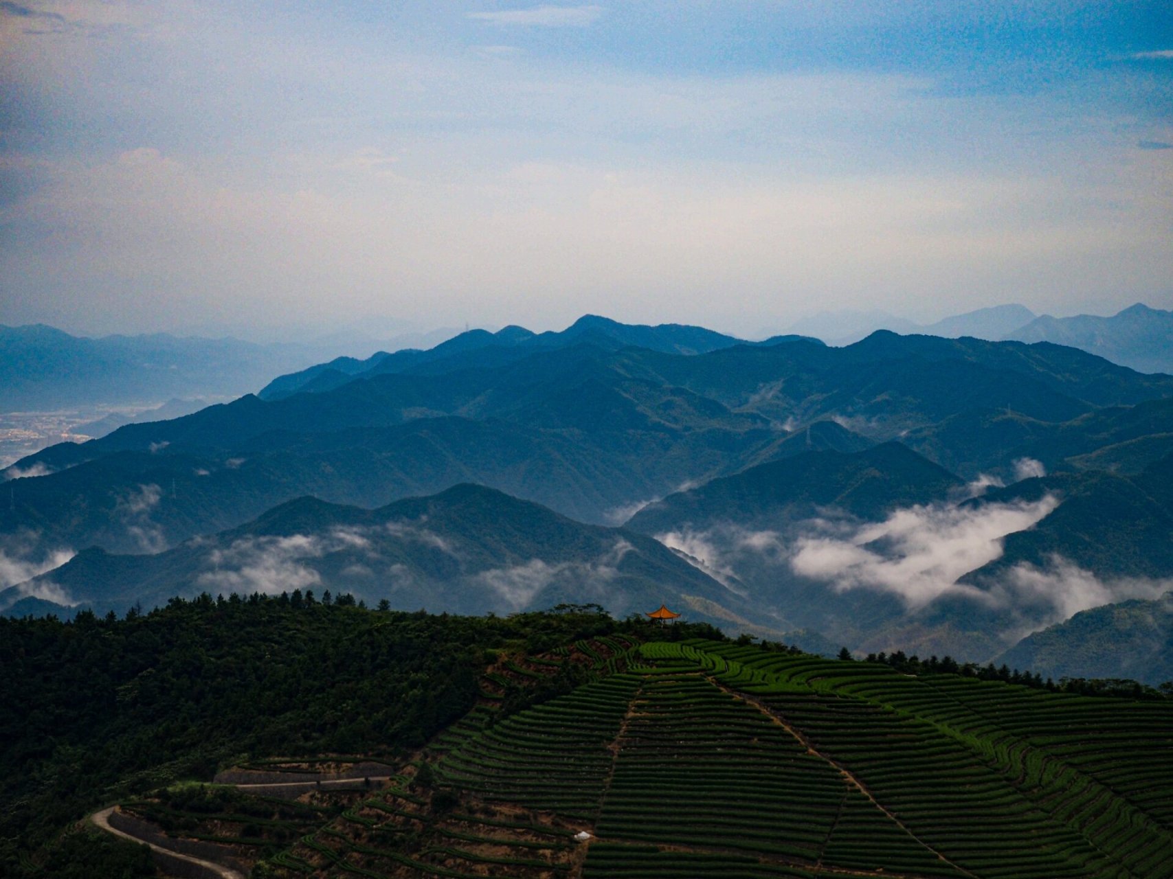 临海/羊岩山7215一不小心误入仙境云海 周日的下午 突发奇想 说走